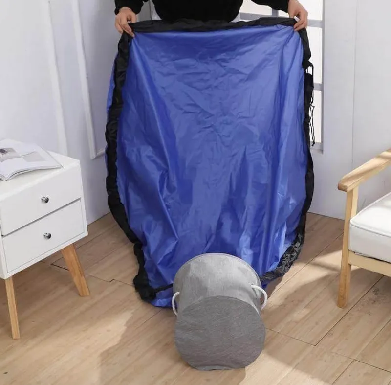 Space Savvy Babyspielzeug-Tragbare Aufbewahrungstasche für Spielzeug – einfache Reinigungslösung