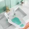 Kinder The Blissful Bath Kinderwagen & Zubehör|Badezimmer-Tragbare Babybadewanne – Duschbecken mit Saugnapf für einfaches Baden