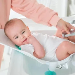 Kinder The Decor Haven Kinderwagen & Zubehör-Tragbare Badewanne für Neugeborene – benutzerfreundliche Badelösung für Säuglinge