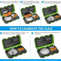Cozy Living Heimwerkzeuge-Tragbare digitale Mini-Personenwaage – Taschenwaage für unterwegs und zu Hause