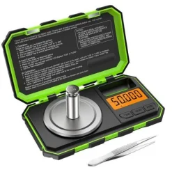 Cozy Living Heimwerkzeuge-Tragbare digitale Mini-Personenwaage – Taschenwaage für unterwegs und zu Hause