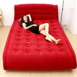 Nomad Gear Camping Im Freien|Outdoor-Artikel-Tragbare Doppel-Luftmatratze – Aufblasbare Schlaflösung