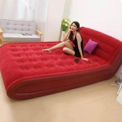 Nomad Gear Camping Im Freien|Outdoor-Artikel-Tragbare Doppel-Luftmatratze – Aufblasbare Schlaflösung