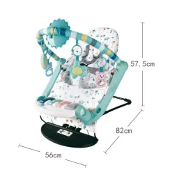 Kinder The Decor Haven Kinderwagen & Zubehör-Tragbare elektrische Babywippe – faltbare automatische Wiege