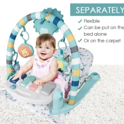 Kinder The Decor Haven Kinderwagen & Zubehör-Tragbare elektrische Babywippe – faltbare automatische Wiege