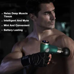 The Relaxation Nook Massageprodukte|Gesundheits-Gadgets-Tragbare elektrische Massagepistole – Mini-Muskelentspannungsmassagegerät