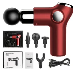 The Relaxation Nook Massageprodukte|Gesundheits-Gadgets-Tragbare elektrische Massagepistole – Mini-Muskelentspannungsmassagegerät