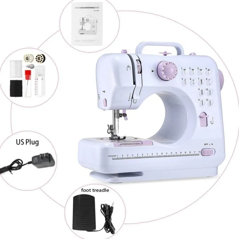 Comfort u0026 Style Gadgets Für Zuhause-Tragbare elektrische Mini-Nähmaschine – einfache Verwendung auf Reisen