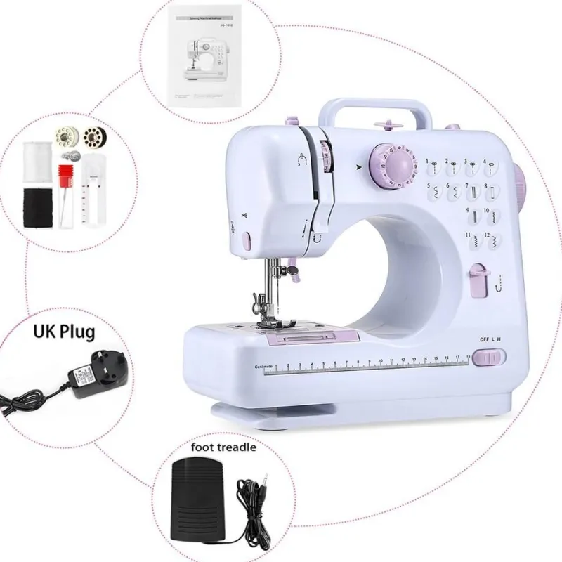 Comfort u0026 Style Gadgets Für Zuhause-Tragbare elektrische Mini-Nähmaschine – einfache Verwendung auf Reisen