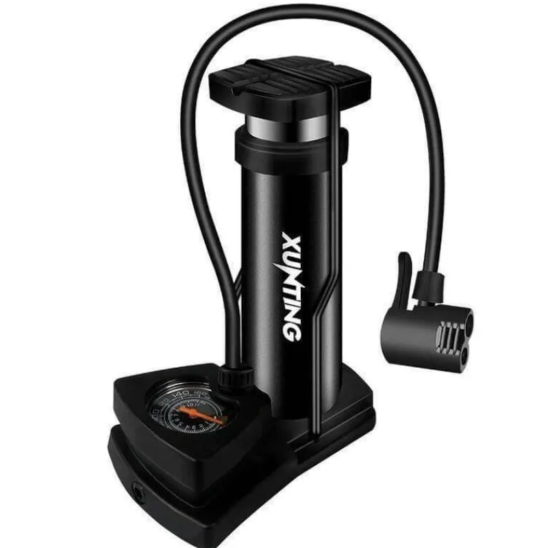 Wilderness Haven Fahrräder & Verkehr|Outdoor-Artikel-Tragbare Fahrradreifenpumpe – einfach zu bedienende Pedalpumpe