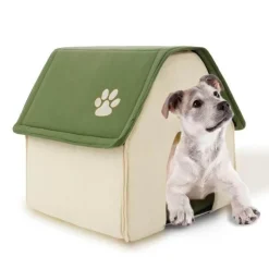 Decor Haustierzubehör|Haustierbetten-Tragbare Hundehütte für draußen – Zwinger für Haustiere