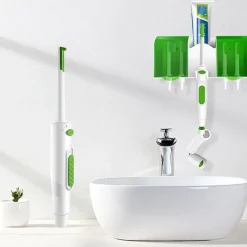 The Relaxation Nook Gesundheits-Gadgets|Gesundheits- Und Entspannungstools-Tragbare 2-in-1-Zahnbürste mit Munddusche – Zahnpflegegerät für unterwegs