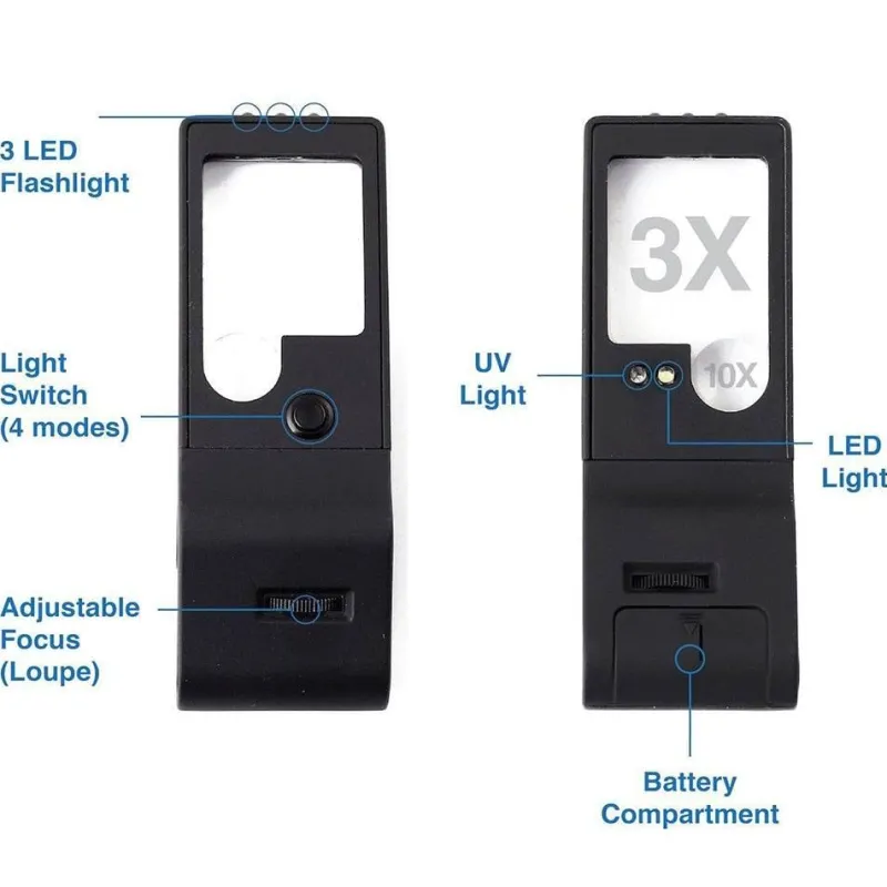 Roam Ready Camping-Werkzeuge|Heimwerkzeuge-Tragbare LED-Taschenlampe - Einstellbare Lichtlinse