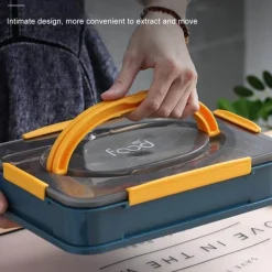 Adventure Basecamp Camping-Werkzeuge|Camping Im Freien-Tragbare Lunchbox aus Edelstahl – auslaufsicherer Lebensmittelbehälter