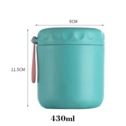 Adventure Basecamp Camping-Werkzeuge|Camping Im Freien-Tragbare Lunchbox aus Edelstahl – auslaufsicherer Lebensmittelbehälter