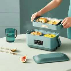 The Culinary Kit Camping-Werkzeuge|Camping Im Freien-Tragbare Lunchbox mit 3 Schichten – versiegelter Frischhaltebehälter für Lebensmittel