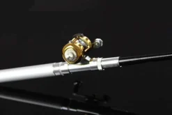 Gear Up u0026 Go Outdoor-Artikel|Outdoor-Gadgets-Tragbare Mini-Angelrute – kompakte Reise-Angelrute