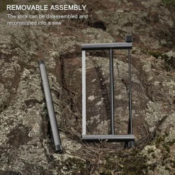 Roam Ready Outdoor-Gadgets|Heimwerkzeuge-Tragbare Mini-Überlebenssäge – Multifunktionales Klappwerkzeug