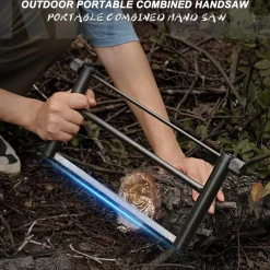 Roam Ready Outdoor-Gadgets|Heimwerkzeuge-Tragbare Mini-Überlebenssäge – Multifunktionales Klappwerkzeug