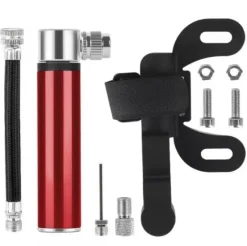 Decor Fahrräder & Verkehr-Tragbare Mini-Fahrradpumpe aus Aluminium – kompakte Fahrradluftpumpe