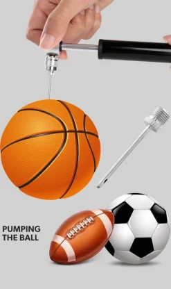 Decor Fahrräder & Verkehr-Tragbare Mini-Fahrradpumpe aus Aluminium – kompakte Fahrradluftpumpe