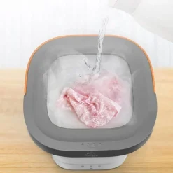 The Blissful Bath Badezimmer-Tragbare Mini-Waschmaschine – Kompakte, faltbare Wäschelösung