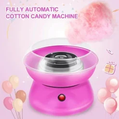 The Culinary Kit Küche & Esszimmer-Tragbare Mini-Zuckerwattemaschine – Süßigkeitenmaschine für Kinder