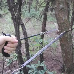 Roam Ready Outdoor-Gadgets|Heimwerkzeuge-Tragbare Notfall-Kettensäge – Survival-Camping-Werkzeug