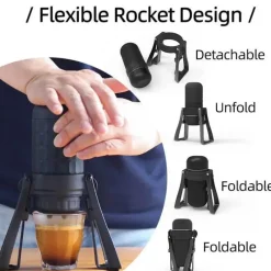 The Culinary Kit Camping-Werkzeuge|Camping Im Freien-Tragbare Reisekaffeemaschine – Quick Brew Ultimate Brew System