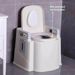 The Relaxation Nook Mobilitäts- Und Support-Tools|Gesundheits-Gadgets-Tragbare Reisetoilette – Leichtes, kompaktes Design für Senioren