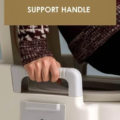 The Relaxation Nook Mobilitäts- Und Support-Tools|Gesundheits-Gadgets-Tragbare Reisetoilette – Leichtes, kompaktes Design für Senioren