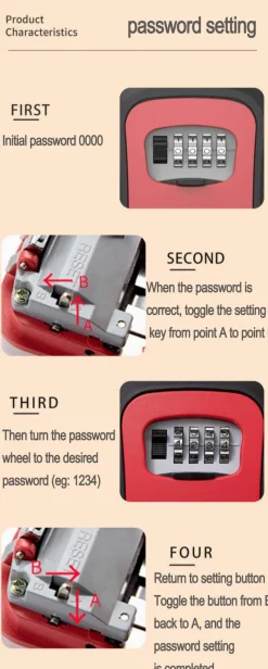 Cozy Living Camping Im Freien|Outdoor & Garten-Tragbare Schlüsselaufbewahrungsbox - Reisepasswort-Organizer