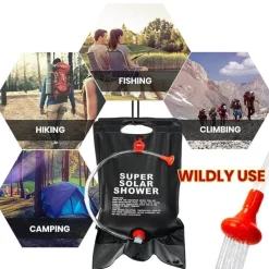 Gear Up u0026 Go Outdoor-Gadgets|Outdoor-Artikel-Tragbare Solardusche – Camping-Duschsystem