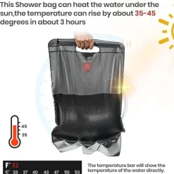 Gear Up u0026 Go Outdoor-Gadgets|Outdoor-Artikel-Tragbare Solardusche – Camping-Duschsystem