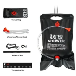 Gear Up u0026 Go Outdoor-Gadgets|Outdoor-Artikel-Tragbare Solardusche – Camping-Duschsystem