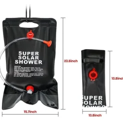 Gear Up u0026 Go Outdoor-Gadgets|Outdoor-Artikel-Tragbare Solardusche – Camping-Duschsystem