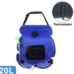Gear Up u0026 Go Camping-Werkzeuge|Outdoor-Artikel-Tragbare Solar-Duschtasche – Beheizte Campingausrüstung