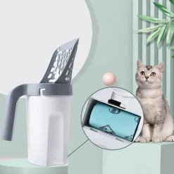 Furendo Haustierzubehör|Reinigungswerkzeuge Für Haustiere-Tragbare Streuschaufel für Haustiere – leicht zu reinigendes Werkzeug für Katzen und Hunde