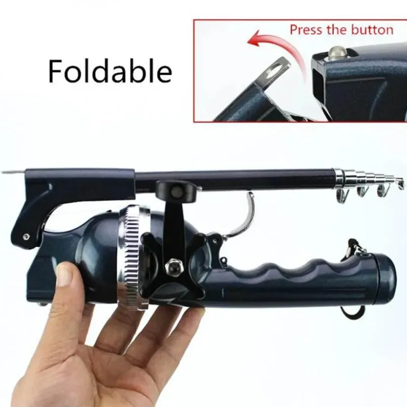 The Outdoor Vault Camping Im Freien|Outdoor & Garten-Tragbare Teleskop-Angelrute - Klappbare Angelausrüstung