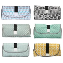 Kinder The Decor Haven Kinderwagen & Zubehör-Tragbare wasserdichte Wickelunterlage - 3-in-1-Babymatte