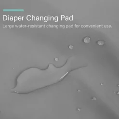 Kinder The Decor Haven Kinderwagen & Zubehör-Tragbare wasserdichte Wickelunterlage - 3-in-1-Babymatte