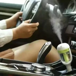 The Relaxation Nook Autozubehör|Automobilindustrie-Tragbarer Auto-Luftbefeuchter – Mini-Luftbefeuchter mit mehreren Farboptionen