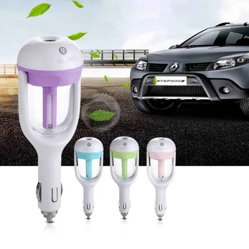 The Relaxation Nook Autozubehör|Automobilindustrie-Tragbarer Auto-Luftbefeuchter – Mini-Luftbefeuchter mit mehreren Farboptionen