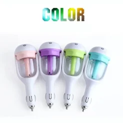 The Relaxation Nook Autozubehör|Automobilindustrie-Tragbarer Auto-Luftbefeuchter – Mini-Luftbefeuchter mit mehreren Farboptionen