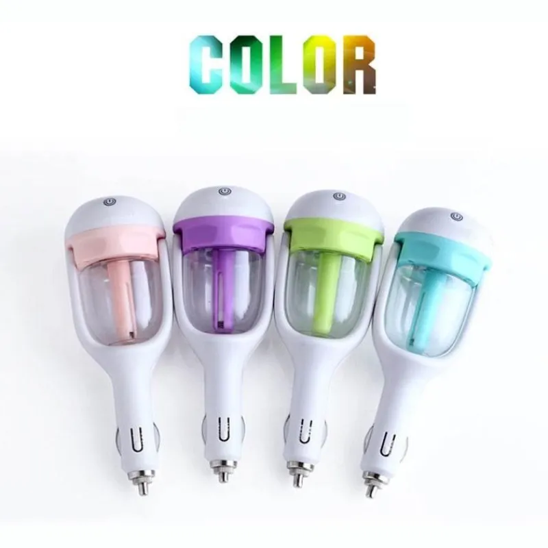 The Relaxation Nook Autozubehör|Automobilindustrie-Tragbarer Auto-Luftbefeuchter – Mini-Luftbefeuchter mit mehreren Farboptionen