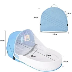 Kinder The Decor Haven Kinderwagen & Zubehör-Tragbarer Babybett-Rucksack - Faltbares Reisenest