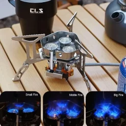 The Outdoor Vault Camping-Werkzeuge|Outdoor-Artikel-Tragbarer Camping-Gaskocher - Adventurer Chef Outdoor Cooking Flame