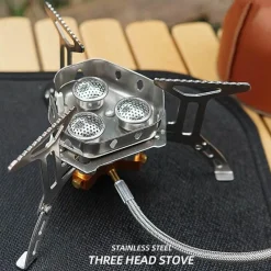 The Outdoor Vault Camping-Werkzeuge|Outdoor-Artikel-Tragbarer Camping-Gaskocher - Adventurer Chef Outdoor Cooking Flame