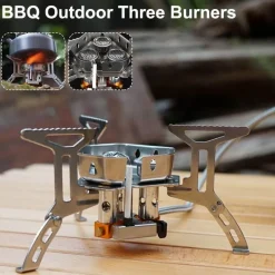 The Outdoor Vault Camping-Werkzeuge|Outdoor-Artikel-Tragbarer Camping-Gaskocher - Adventurer Chef Outdoor Cooking Flame