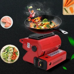 The Outdoor Vault Camping-Werkzeuge|Heimwerkzeuge-Tragbarer Camping-Gaskocher – Kompakter Outdoor-Kochherd